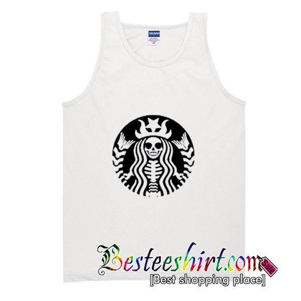 Starbucks Skeleton Tank Top