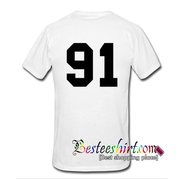 91 T-Shirt back