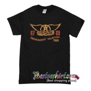 Aerosmith Permanent Vacation Tour T-Shirt