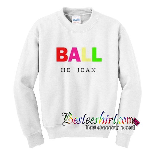 Ball He Jean Sweatshirt
