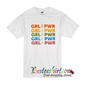 Grl Pwr Rainbow T Shirt – Besteeshirt.com