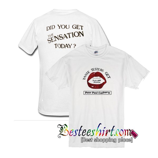 Taste Taster Get T-Shirt two side