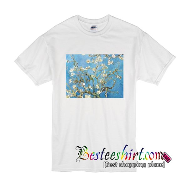 Van Gogh Almond Blossoms Tree T-Shirt