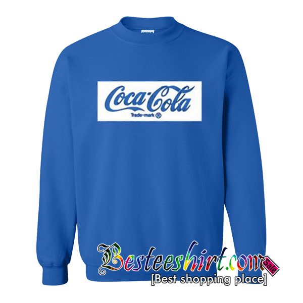 Coca Cola Trademark Logo Sweatshirt