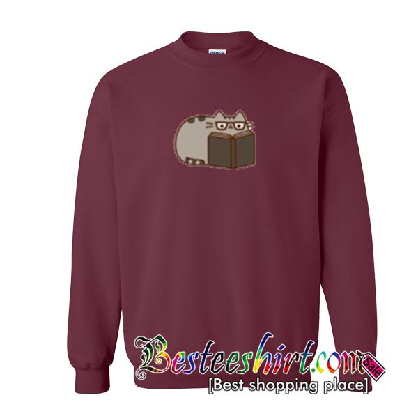 Pusheen Reading sweatshirt