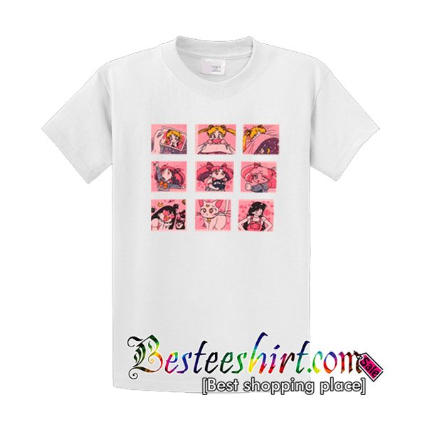 Sailor Moon Grid T shirt