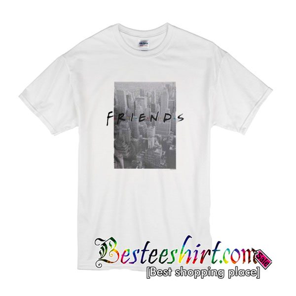 Friends New York Skyline T shirt