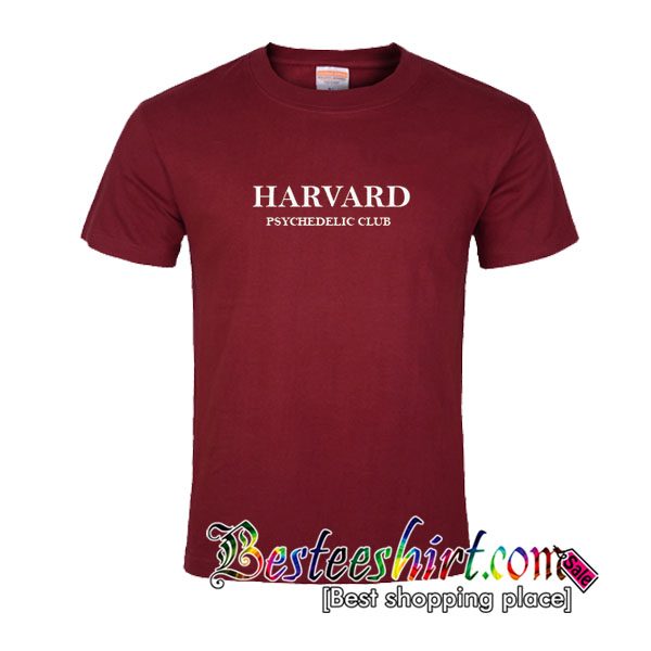 harvard psychedelic club shirt