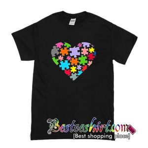 Love Autism Puzzle T Shirt