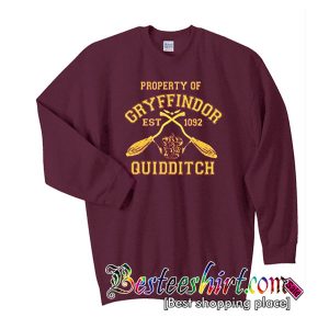 Property Of Gryffindor Quidditch Sweatshirt