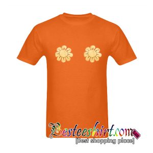 Sun Flower Orange T Shirt