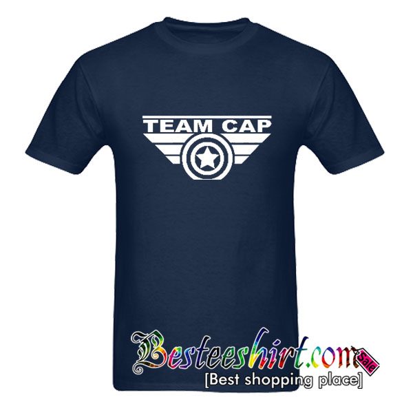 Team Captain America T shirt