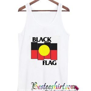 Black Flag Aboriginal Flag Tank Top