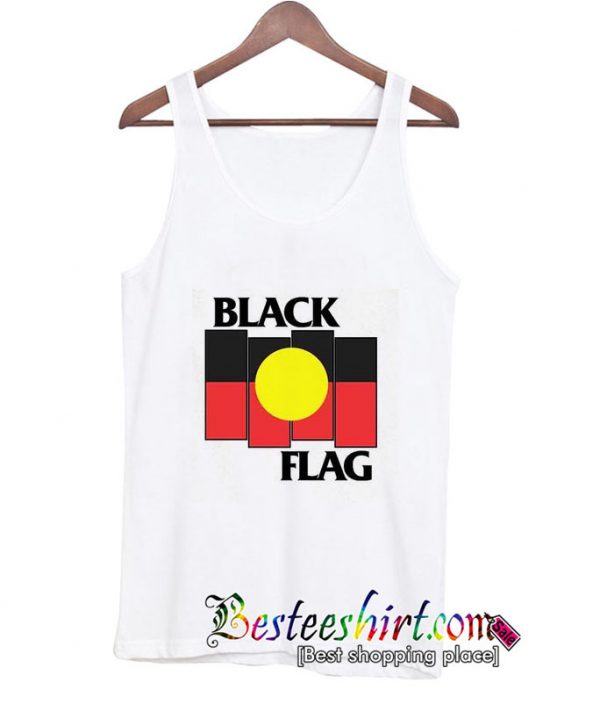 Black Flag Aboriginal Flag Tank Top