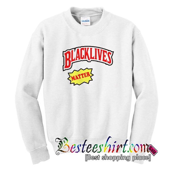 Black Lives Matter Backwoods Sweatshirt