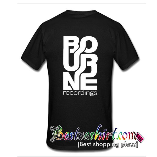 Bourne Recoding Logo T Shirt Back