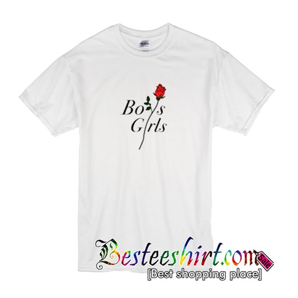 Boys Girls Rose T-Shirt