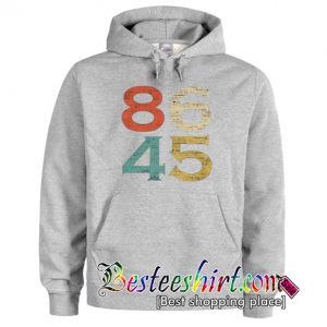 Classic Vintage Style 86 45 Hoodie