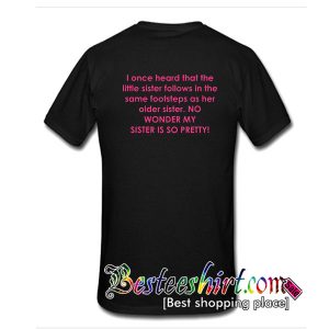 Naughty Quote T-shirt Back