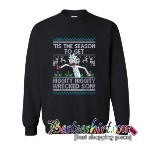 Rick Morty Ugly Christmas Sweatshirt