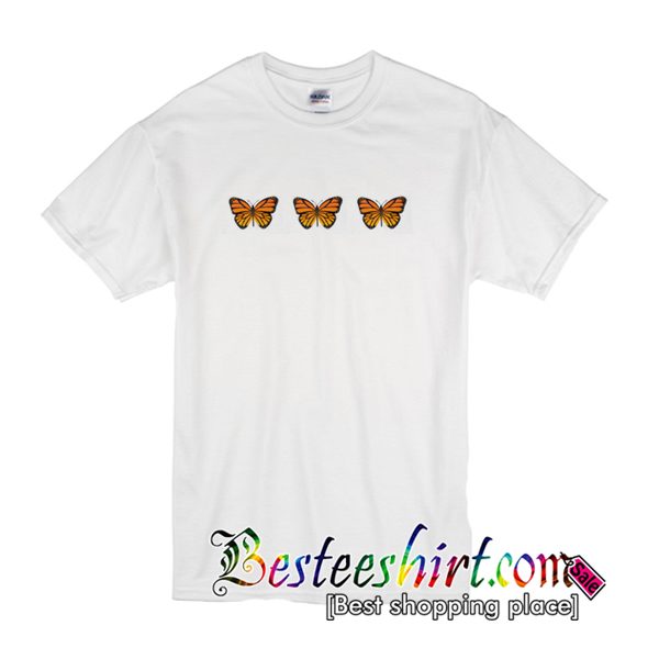 Triple Butterfly T shirt