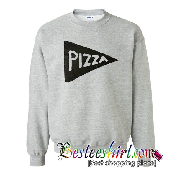 louchy Womens Pizza Sweatshirt