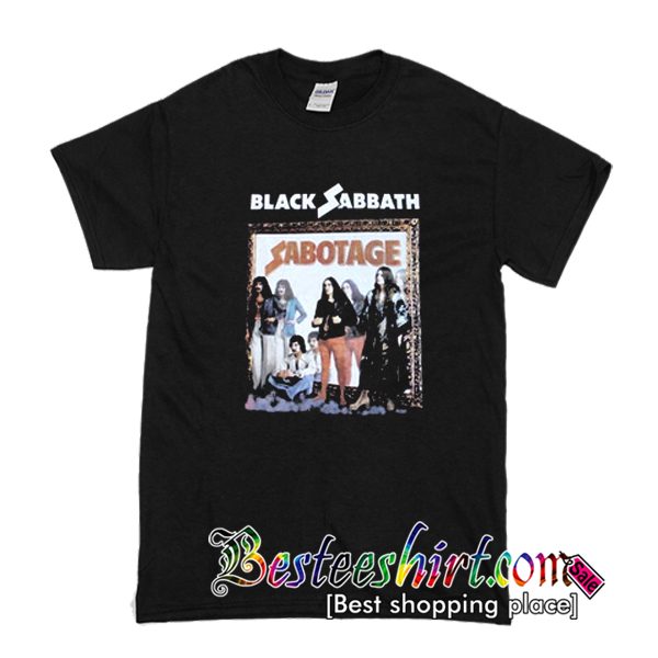 Balck Sabbath Sabotage T Shirt