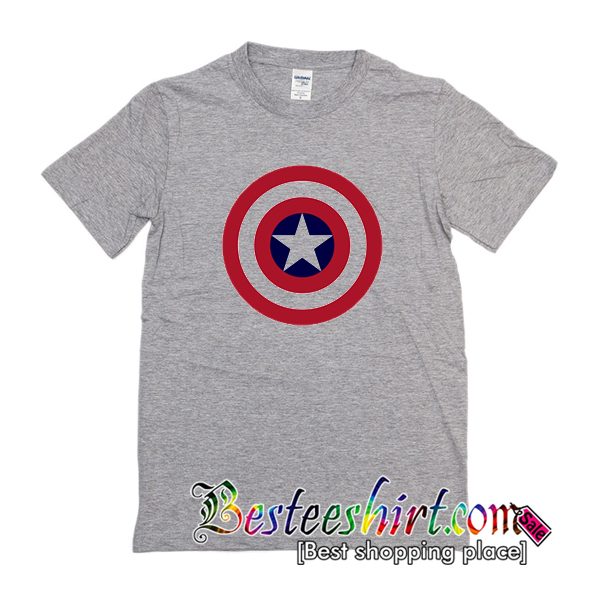 Captain America Logo T ShirtCaptain America Logo T Shirt