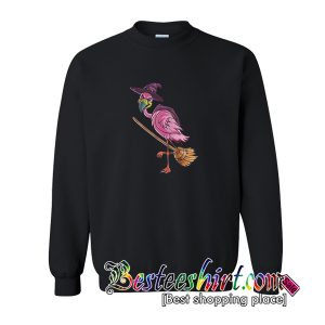 Flamingo Witch Sweatshirt