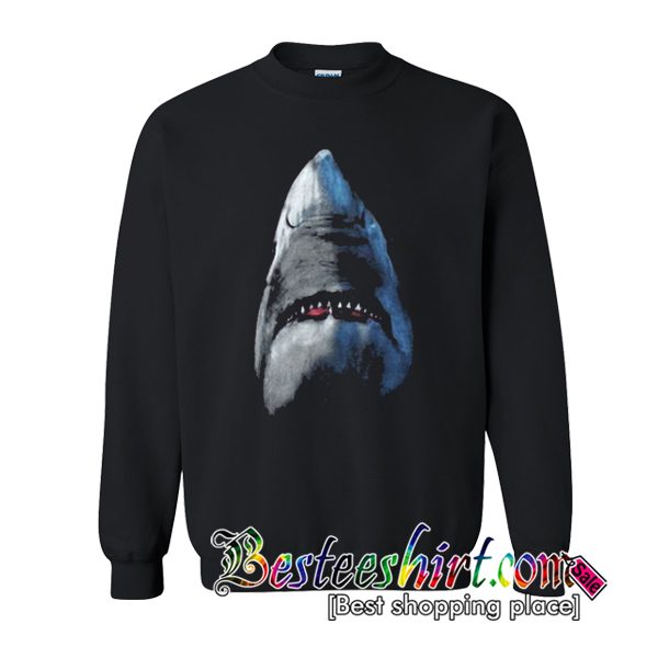 Shark Print Sweatshirt