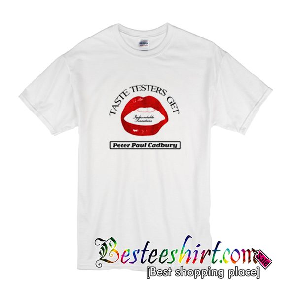 Taste Testers Get Peter Paul Cadbury T Shirt