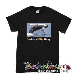 Whale Jumping Sustainability Gang T-Shirt