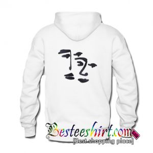 Face Art Back Hoodie