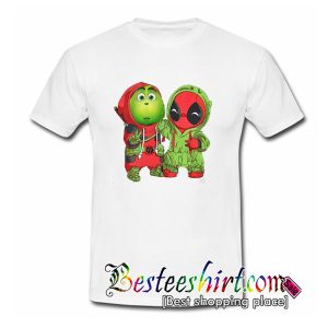 Best friends Grinch and Deadpool T Shirt