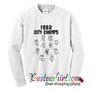 Hot The Simpsons 1992 city champs Sweatshirt