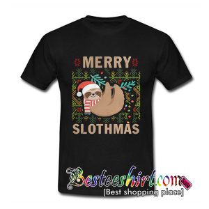 Merry Slothmas T Shirt