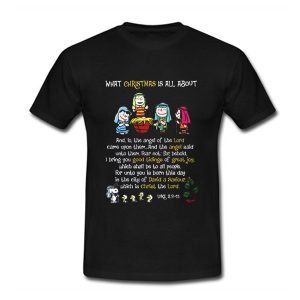 Snoopy What Christmas Is All About T Shirt