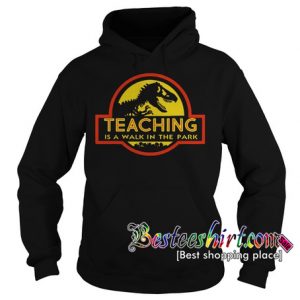 Dinosaur Teaching is a walk in the park Hoodie RK