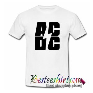 AC DC Font T Shirt (BSM)