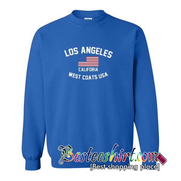 Los Angeles California West Coast Usa Sweatshirt (BSM)