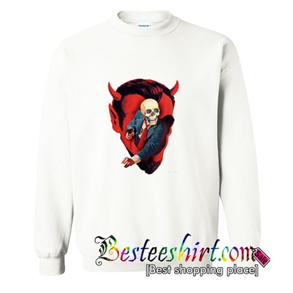 Devilhead Skullman Sweatshirt (BSM)