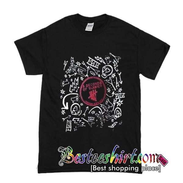 5 Seconds Of Summer Band T Shirt (BSM)