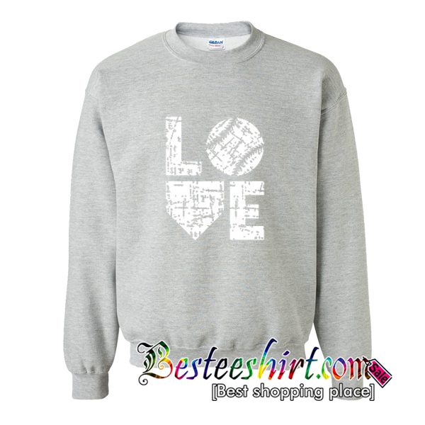 LOVE Baseball Sweatshirt (BSM)