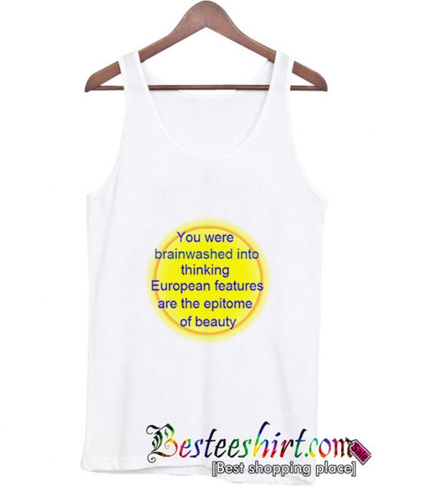 You Were Brainwashed Quotes Tanktop (BSM)