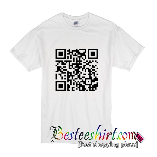 QR Rick Rolled T Shirt (BSM)