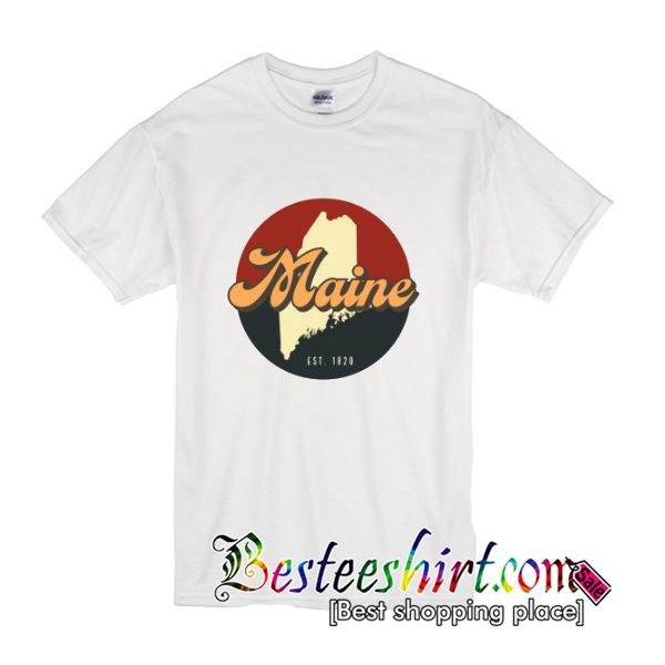 Vintage Maine T Shirt (BSM)