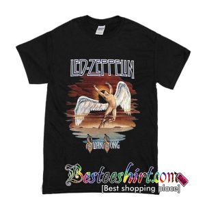 Led Zeppelin Swan Song 1973 Tour T Shirt (BSM)