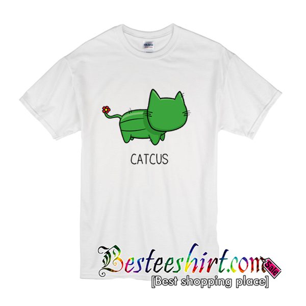 Meow Cactus T Shirt (BSM)
