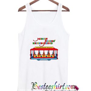Mister Rogers Neighborhood Trolley Tanktop (BSM)