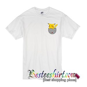 Pocket Pikachu Pokemon T Shirt (BSM)